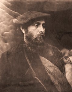 William Michael Rossetti. 1800-tallet (foto) af Julia Margaret Cameron