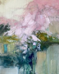 Bløde lyserøde blomster af Julia Purinton