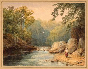 På Emmet Burn, på North Tyne af Julia Swinburne