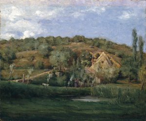 Et fransk husmandssted, 1878