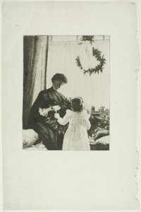 Julegrønt af Julian Alden Weir