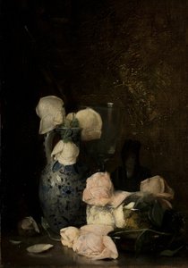Roser, ca. 1880-90 af Julian Alden Weir