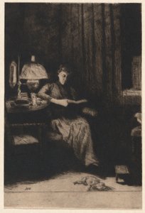 Aftenlampen af Julian Alden Weir