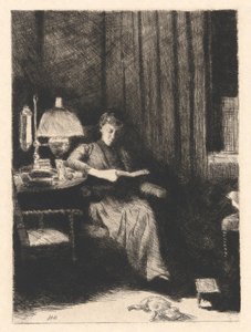 Aftenlampen af Julian Alden Weir