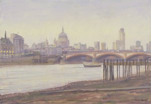Bankside - Skumring af Julian Barrow