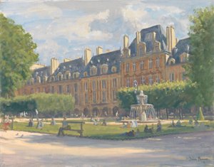 Place des Vosges, 2010 af Julian Barrow