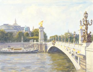 Pont Alexandre III, Paris af Julian Barrow