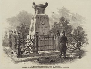 Bronzekabyssen, et monumentalt trofæ ved Sebastopol (gravering)