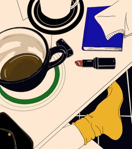 Afslappet kaffemorgen