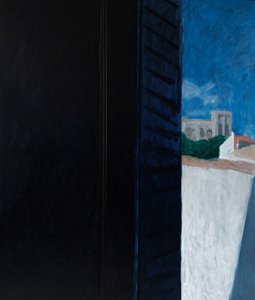 Hotel-Avignon (akryl og olie på lærred)
