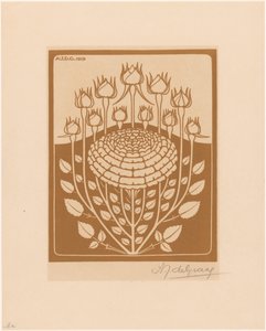 Rosenbusk af Julie de Graag (signed by artist)