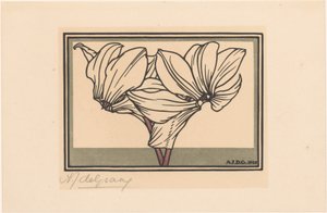 Cyclamen af Julie de Graag