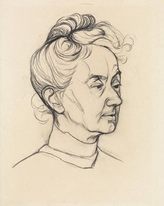 Portræt af fru Corry Pabst af Julie de Graag