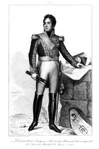 Jacques Lauriston 1768-1828, markis af Lauriston, 1839. af Julien Leopold Boilly