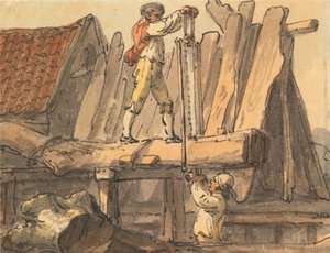 Savet til planker af Julius Caesar Ibbetson