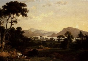 Ullswater: fra Gowbarrow Park af Julius Caesar Ibbetson