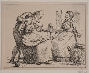 Illustration til Billeder og Vers af Julius Exner og Christian Winther