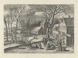 december (titel på objekt) De tolv måneder (serietitel)