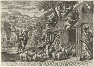 Peter som en god hyrde Lignelse om den gode hyrde (serietitel)