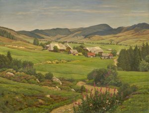 Bernau-Oberlehen af Julius Heffner
