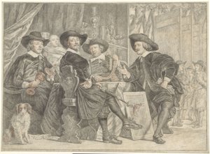 Overvågerne af Bueskydningsmålene af Julius Henricus Quinkhard