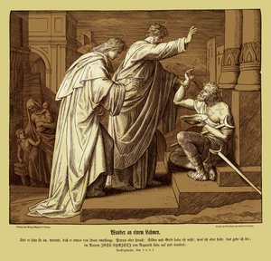 Den lamme mands mirakel, Apostlenes Gerninger af Julius Schnorr von Carolsfeld