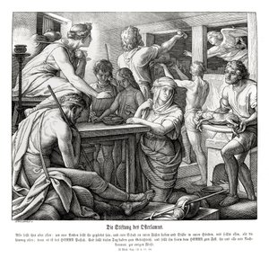 Påske, Anden Mosebog af Julius Schnorr von Carolsfeld