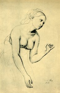 Halvnøgen kvinde, 1821, 1943.