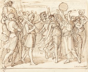 Davids triumf af Julius Schnorr von Carolsfeld
