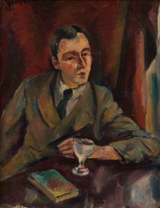 Portræt af en mand af Julius Zimpel jun.