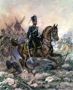 Episode fra oprøret i november 1830-31 - Kommandør for det tredje regiment af beredne fusilier