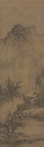 Buddhistisk tilbagetog ved strøm og bjerge, 960-985. af Juran