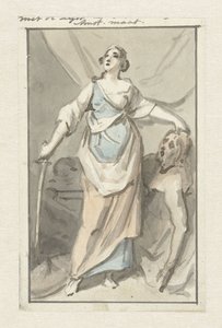 Judith med hovedet af Holofernes af Jurriaan Andriessen