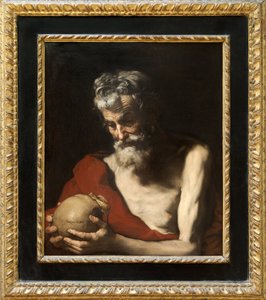 Saint Hieronymus (olie på lærred) af Jusepe de Ribera