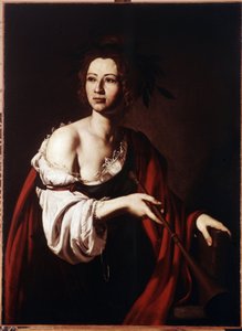 Allegori af historien. Maleri af Jose de Ribera kaldet il Spagnoletto ""spanieren"" (1591-1652) af Jusepe de Ribera