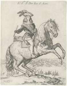Ridesportræt af Don Juan af Østrig El S.mo S.or Don Juan de Austria (titel på objektet) af Jusepe de Ribera