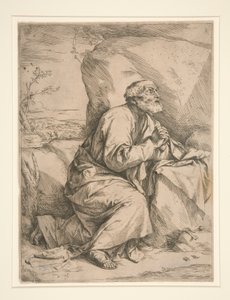 Sankt Peter i anger af Jusepe de Ribera