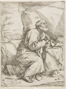 Sankt Peter i ørkenen af Jusepe de Ribera