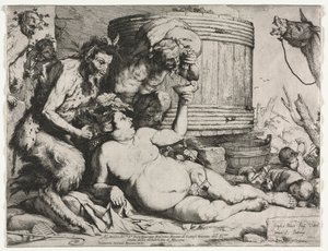 Silenus, 1628 af Jusepe de Ribera