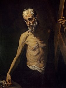 Sankt Andreas, ca.1631 af Jusepe de Ribera