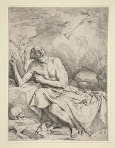 Sankt Jerome af Jusepe de Ribera