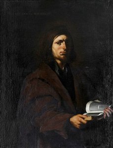 Filosoffen Origenes, ca. 1613-15 (olie på lærred) af Jusepe de Ribera