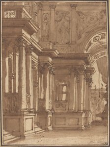 Interiør af et palads af Juste François Boucher