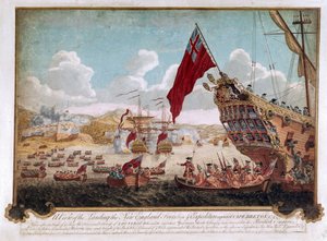 The Capture of Louisbourg, 1745dani af Justin Stevens