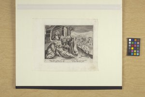 Pelagia Margarita Antiochena af Justus Sadeler