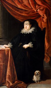 Maria Maddalena af Østrig ca. 1621 (olie på lærred) af Justus Sustermans