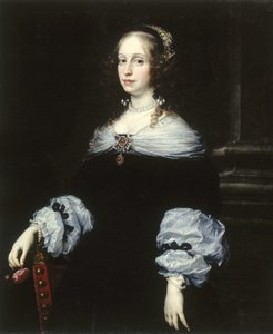 Portræt af grevinde Teresa Dudley di Carpegna, 1654