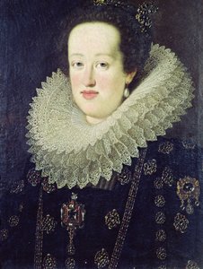 Portræt af Eleonora af Gonzaga Mantua (1598-1655) 1622-55