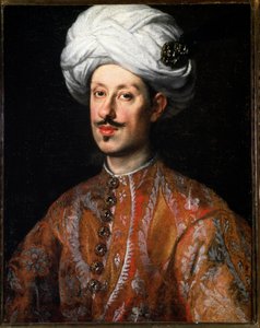 Portræt af Ferdinand II de Medici (Ferdinand II de Medicis) (1610-1670) i ​​orientalsk dragt Maleri af Justus Sustermans (1597-1681) Firenze fra 1600-tallet, Pitti Palace
