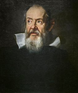 Portræt af Galileo Galilei af Justus Sustermans